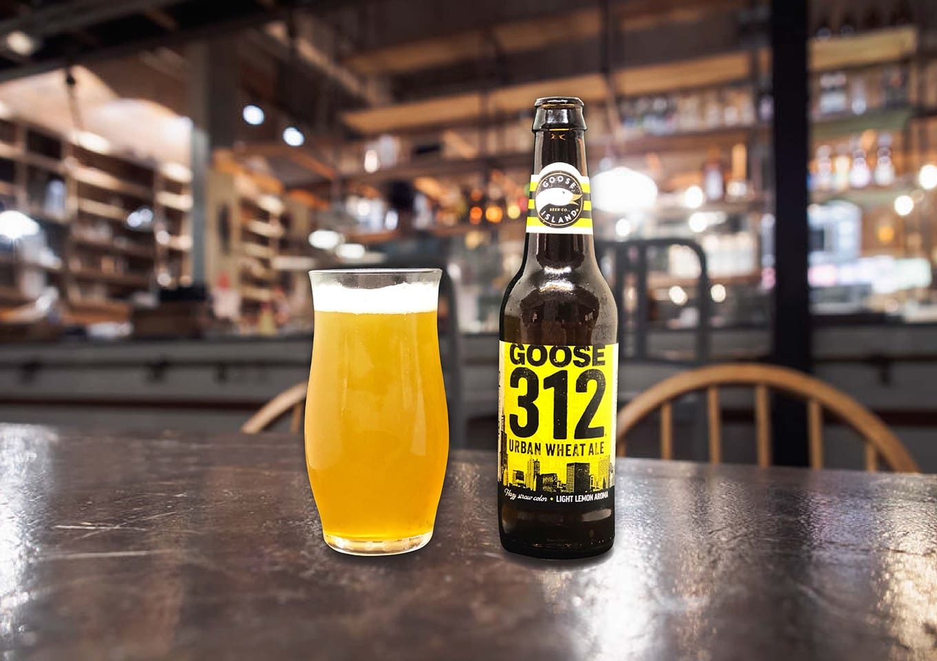 シカゴに思いを馳せながら飲むグースアイランド「312 URBAN WHEAT ALE」