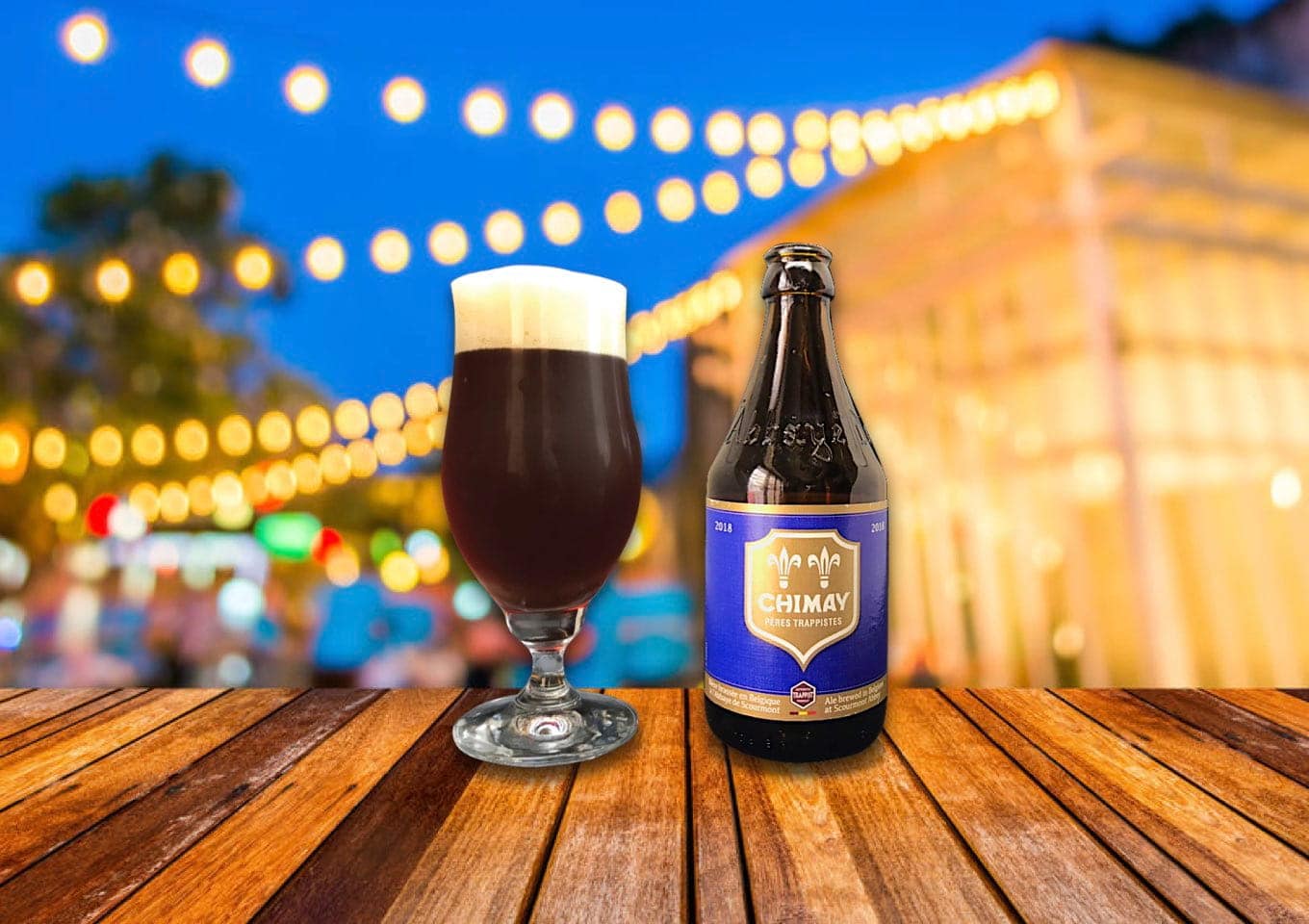 ベルギービール「CHIMAY BLEUE（シメイ・ブルー）」上品な香りと深い